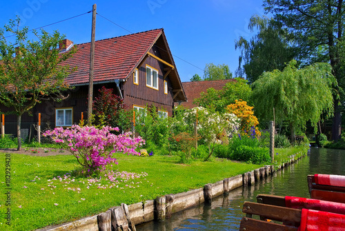 Spreewald Haus am Fliess - Spree Forest house on the water