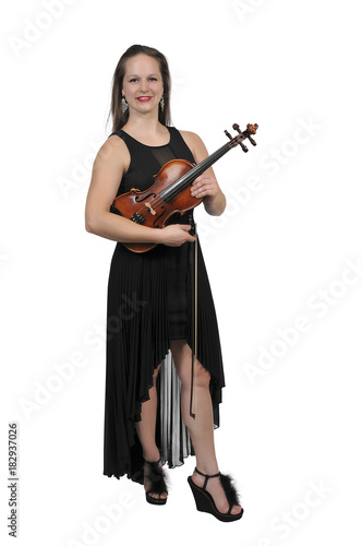 Woman Playing Violin