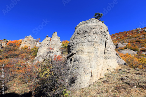 mount demerdzhi in the crimea photo