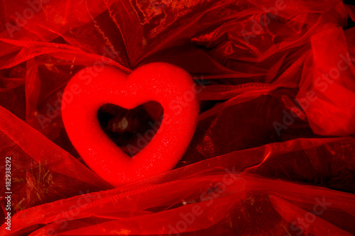 Valentine's day background with hearts. Valentine gift.