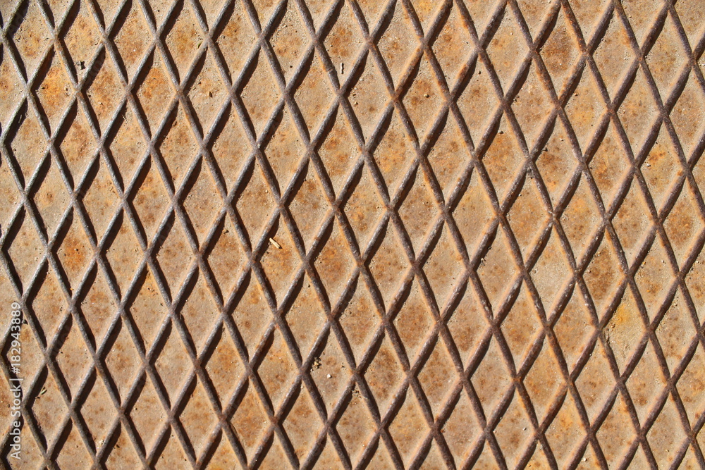 Iron Background, rusty texture, cracked surface Iron Background, rusty texture, cracked surface