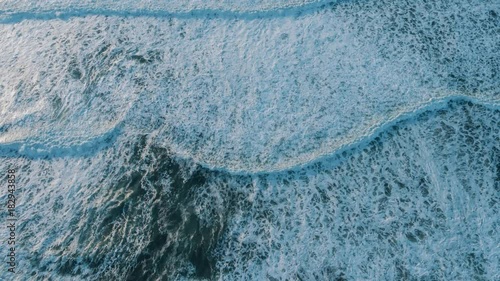 Aerial view of California Coastline along the Big Sur