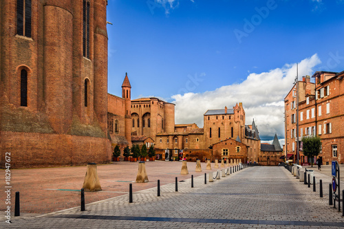 Place Sainte-Cecile in Albi, France photo