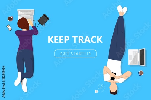 background social networks, Co-working