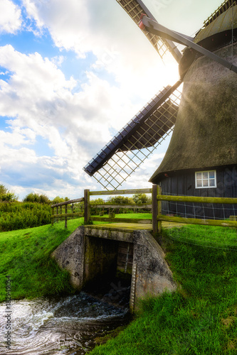 Schilderij op canvas Wedelfelder mill at Neustadtgoedens