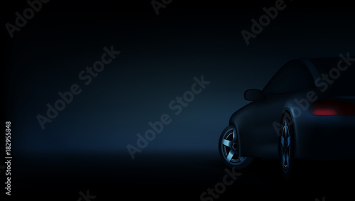 Realistic Elegant Luxury Car Banner Template