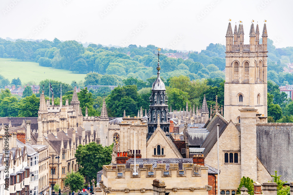 Oxford cityscape. England
