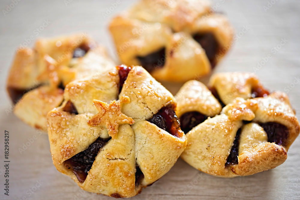 Mince pie parcels Mince pie parcels