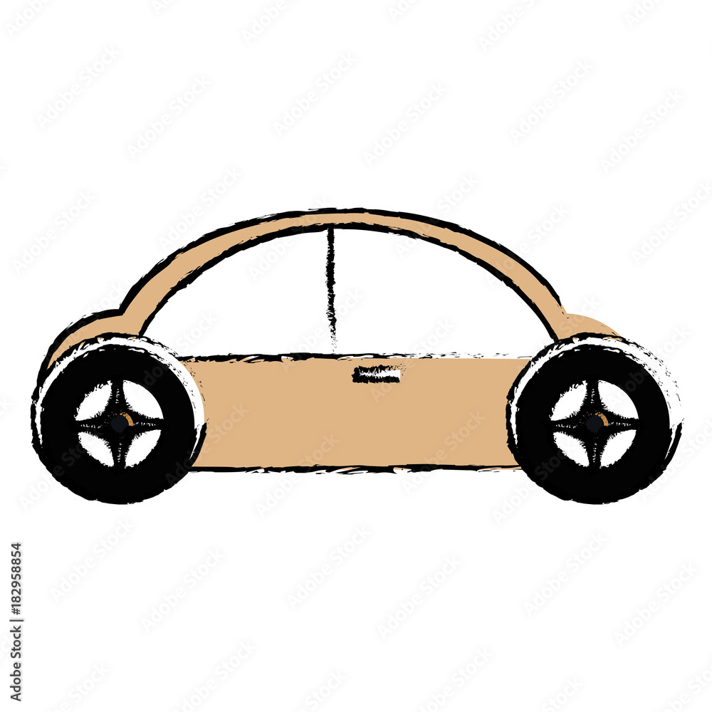 Naklejka premium modern car isolated icon vector illustration design