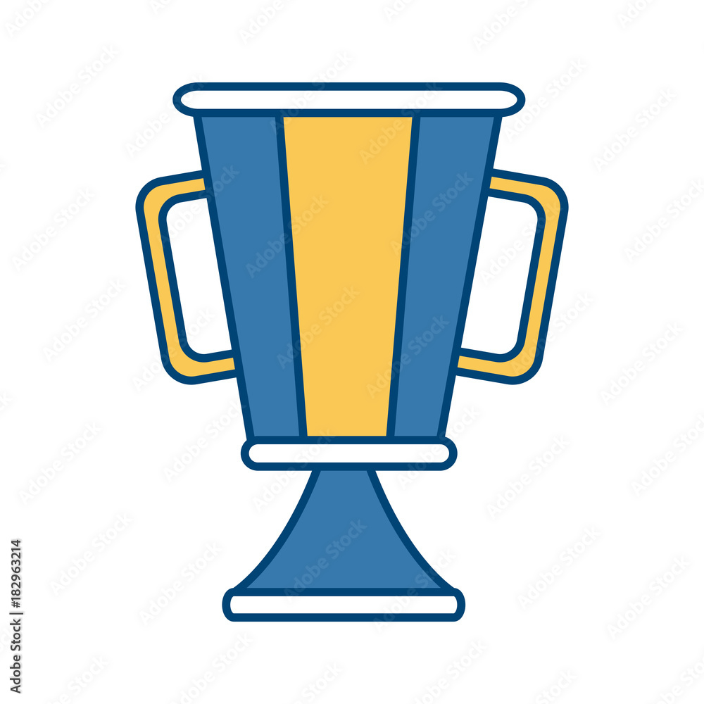 Trophy cup symbol icon vector illustration graphic design Trophy cup symbol icon vector illustration graphic design