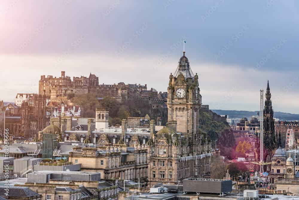 Edinburgh city view