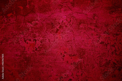 Dreckige grunge Textur mit roter Farbe