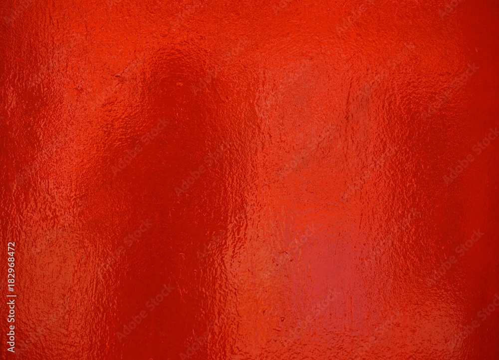 Rote glänzende Folie als Hintergrund - obrazy, fototapety, plakaty 
