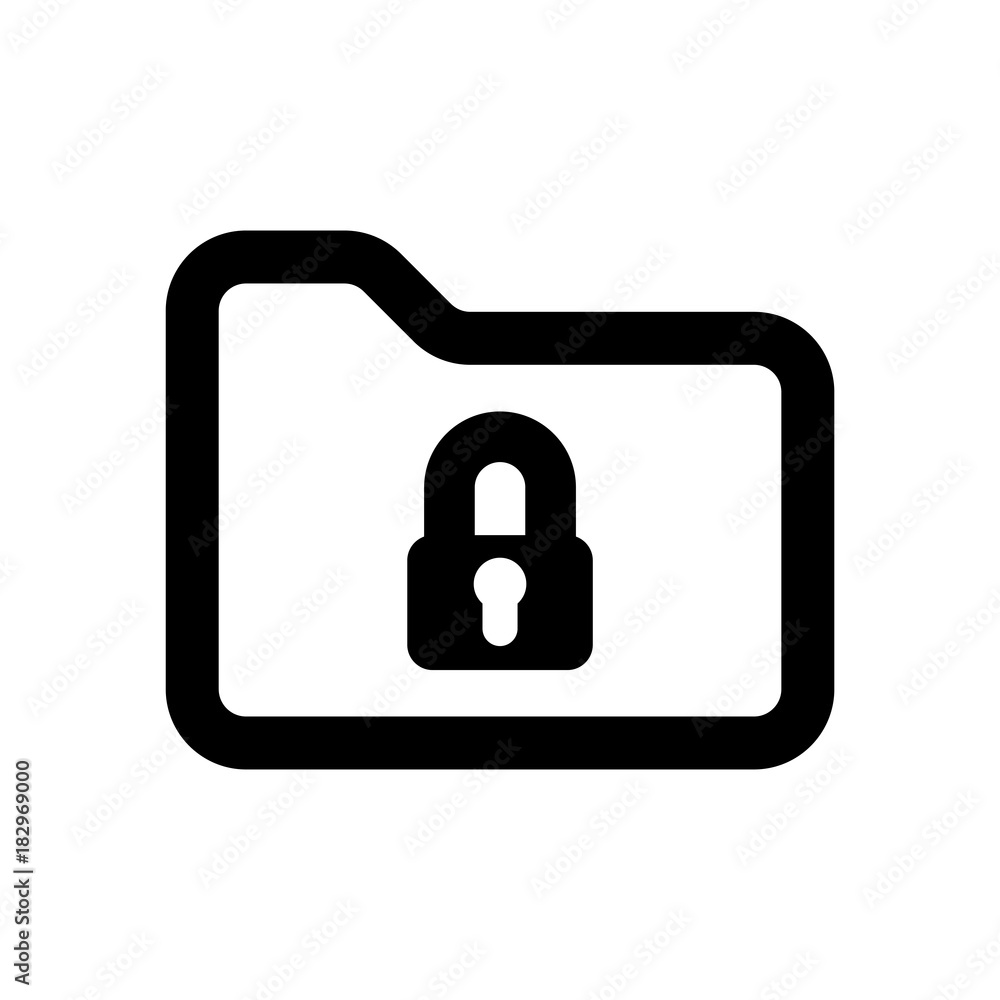 Lock Folder Icon Lock Folder Icon