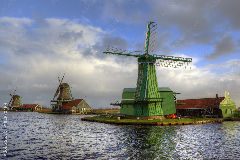 Zaanse Schans Windmills - the Netherlands