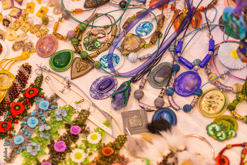 Many different women's Jewelry handmade