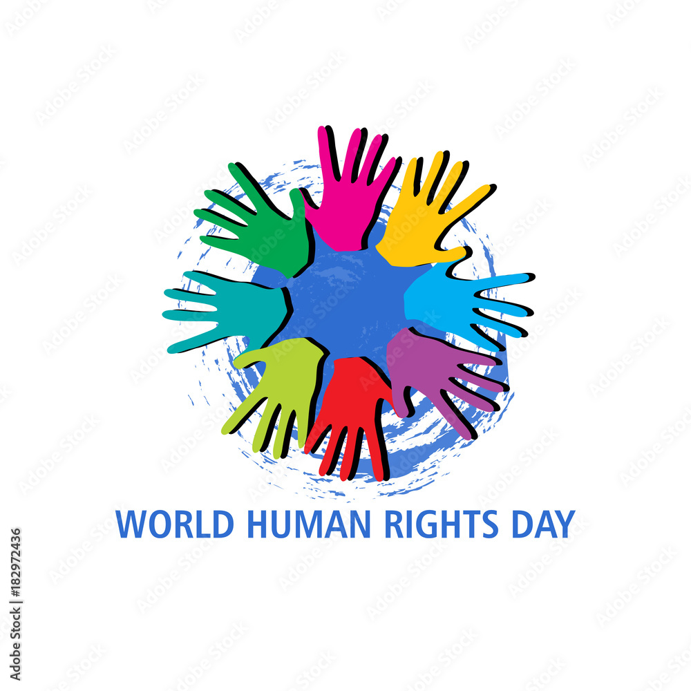World Human Rights Day concept
