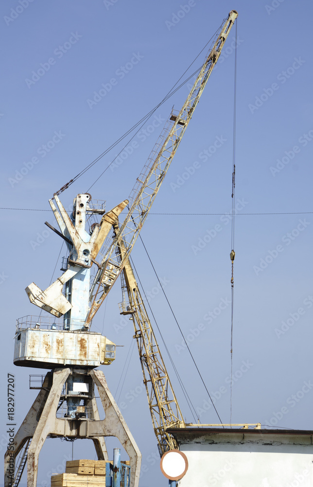 port loading job by crane Trade Port Shipping port loading job by crane Trade Port Shipping