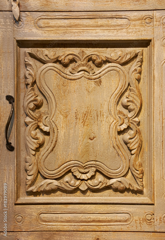 Decorative wood furniture elements, doors and windows Decorative wood furniture elements, doors and windows