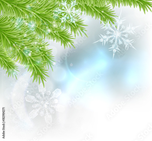 Snowflakes Christmas Tree B...