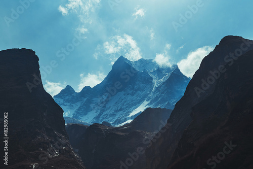 the Rocky Mountains highly in the Himalayas