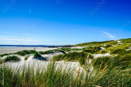 A stunning beach in county Donegal Ireland makes you want to play in the sand.