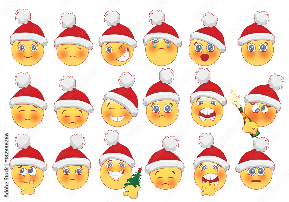 Xmas Emoji Set Xmas Emoji Set
