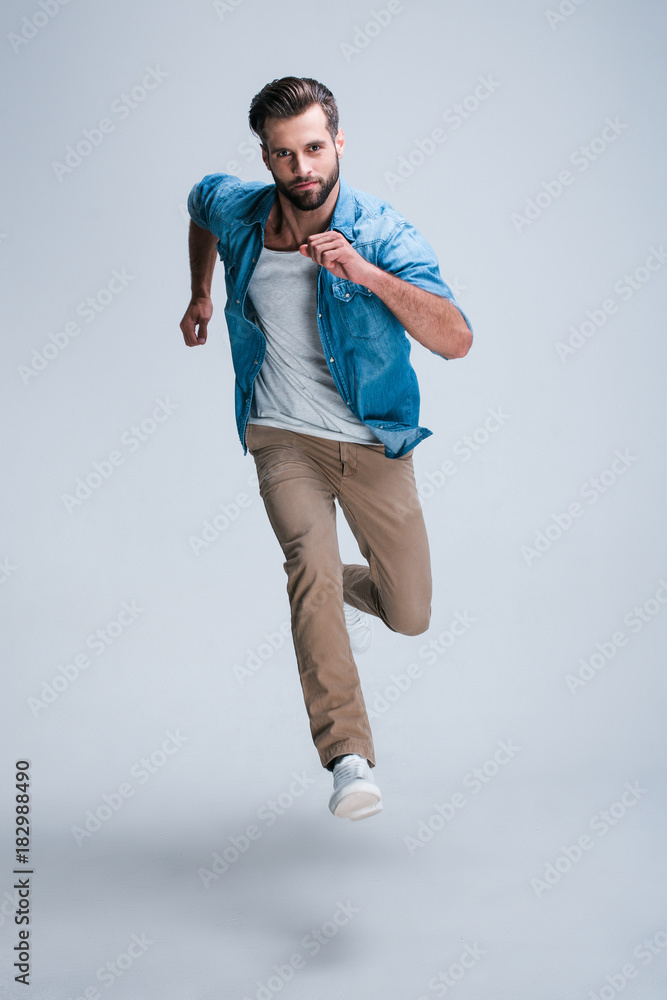 Man Running Towards You
