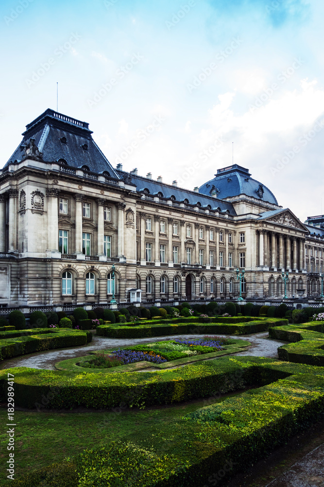 Obraz premium Royal Palace of Brussels, Belgium
