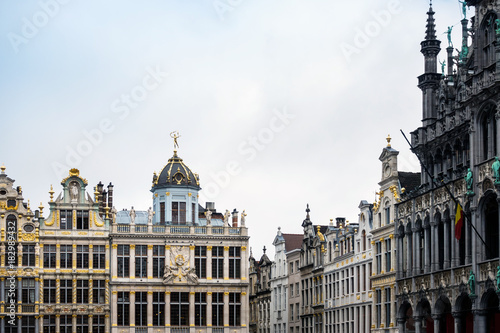 ancient buildings at Brussels, Belgium © ilolab