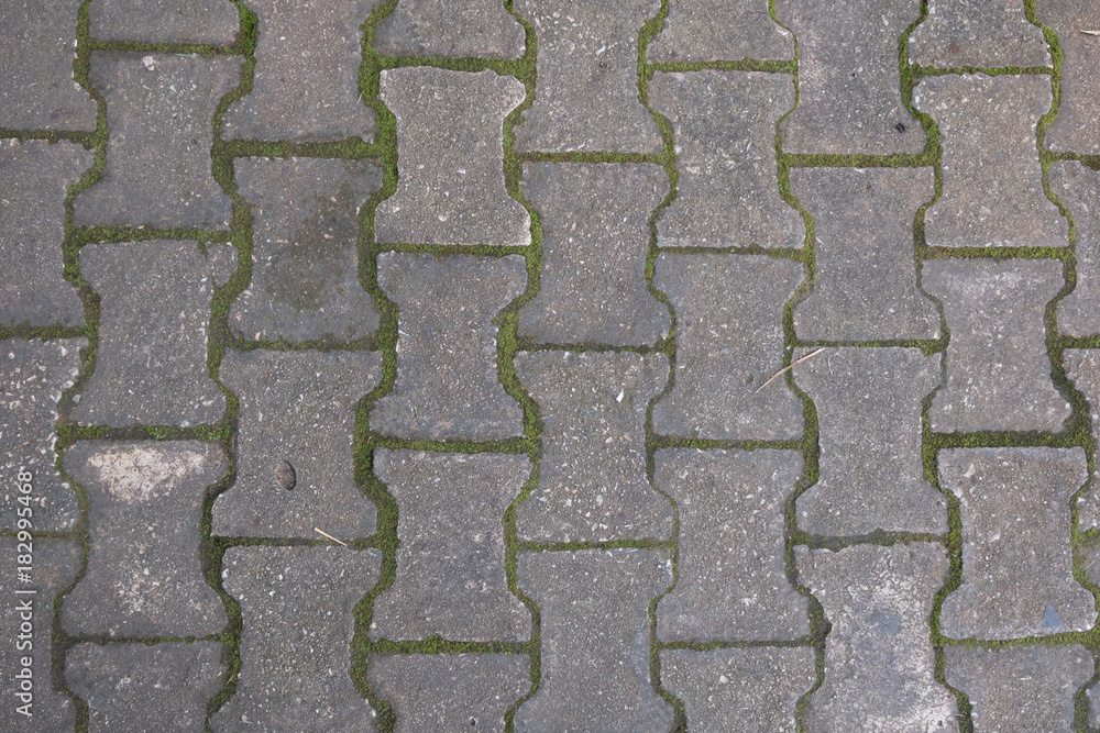 Walking way texture with copy space Walking way texture with copy space