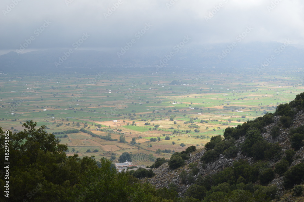 Lassithi plateau on Crete. Greece.Europe