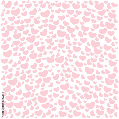 Wallpaper Mural Templates Valentine's Day. Endless pink backgrounds with hearts. Torontodigital.ca