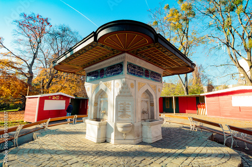 Herbst in dem Türkenschanzpark in Wien, Österreich photo