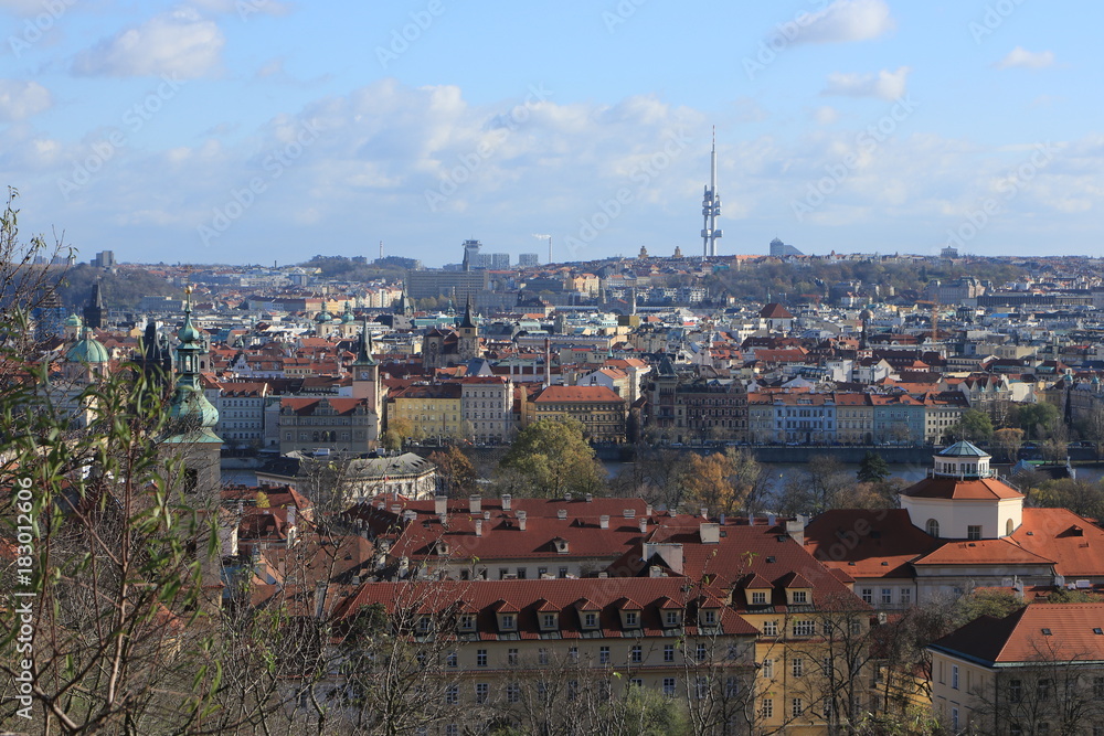 Panorama auf die Altstadt von Prag