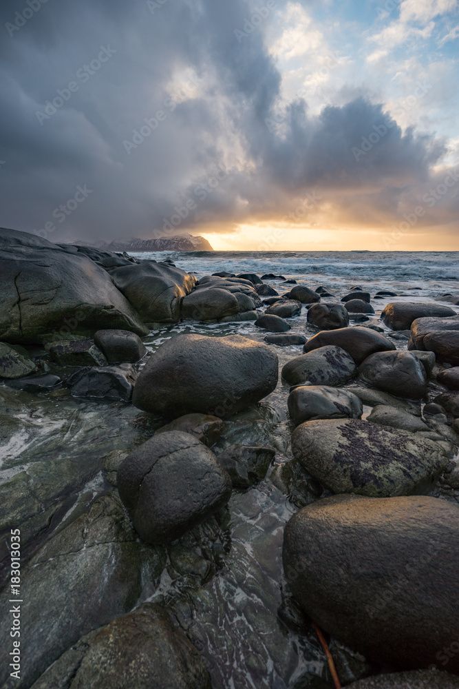 Landscape in Northern Norway Landscape in Northern Norway