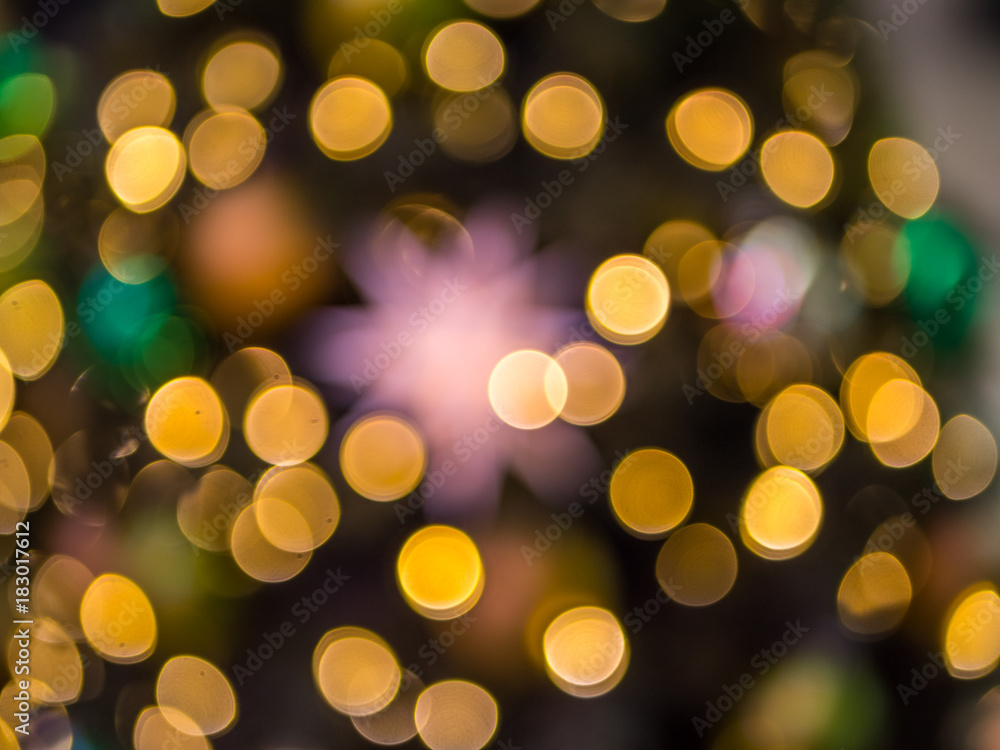 Out of focus lights Out of focus lights