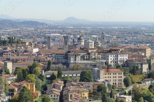 Bergamo - panorama dal colle di San Vigilio