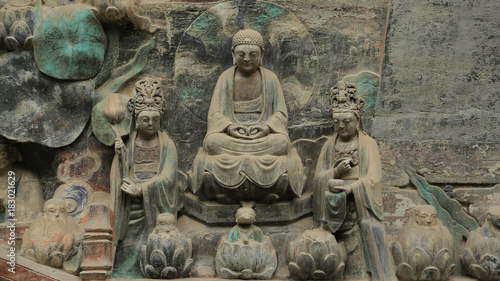 Esculturas Rupestres de Dazu, Monte Baoding, China
