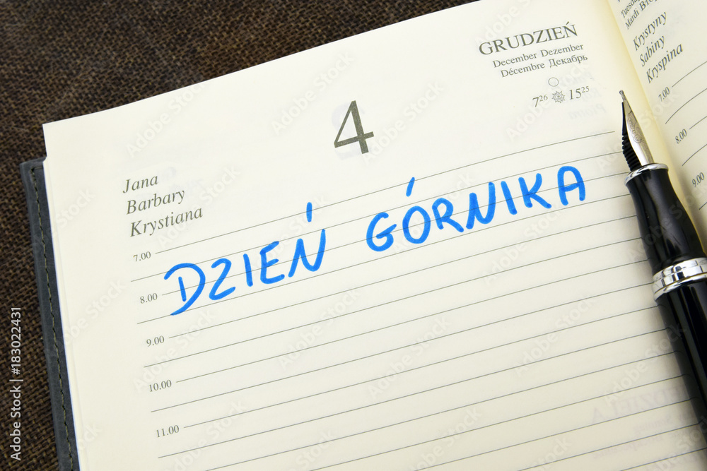 Barbórka. Dzień Górnika, Naftowca i Gazownika. 4 grudnia Barbórka. Dzień Górnika, Naftowca i Gazownika. 4 grudnia