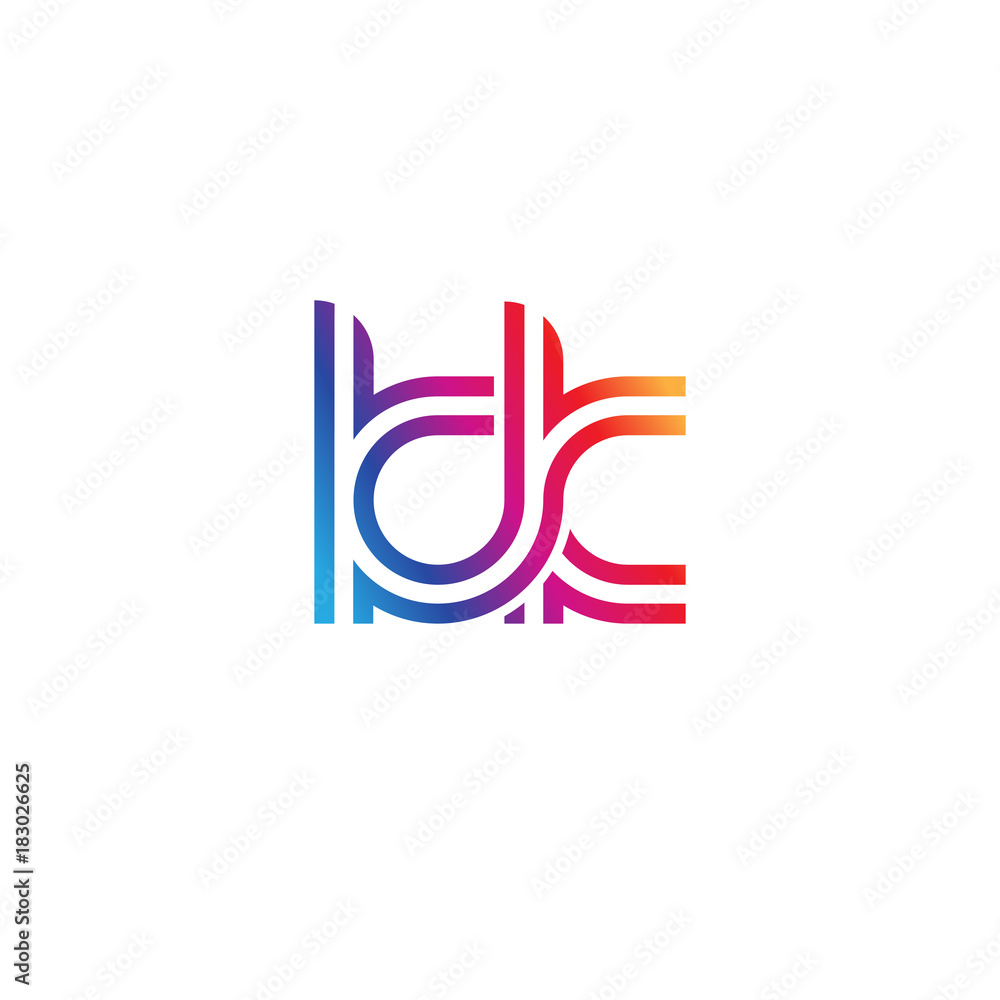 Initial lowercase letter kk, linked outline rounded logo, colorful vibrant gradient color Initial lowercase letter kk, linked outline rounded logo, colorful vibrant gradient color