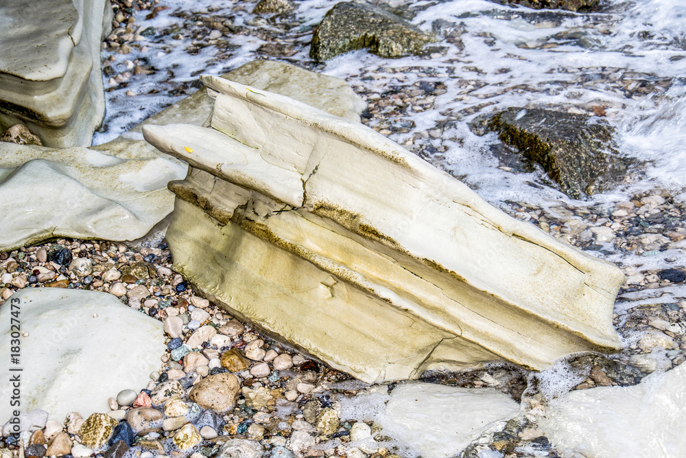 Fototapeta premium untidy wild beach