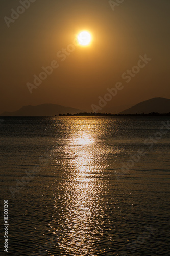 sunset at the sea  © nedomacki
