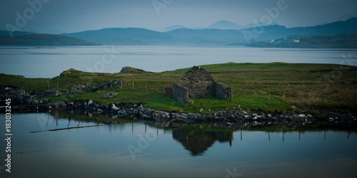 Abandoned Stone House on Scottish Island © David