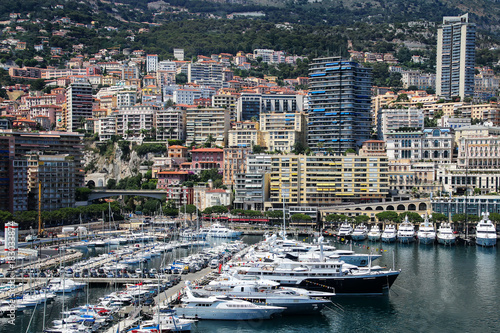 View of La Condamine ward and Port Hercules in Monaco © donyanedomam