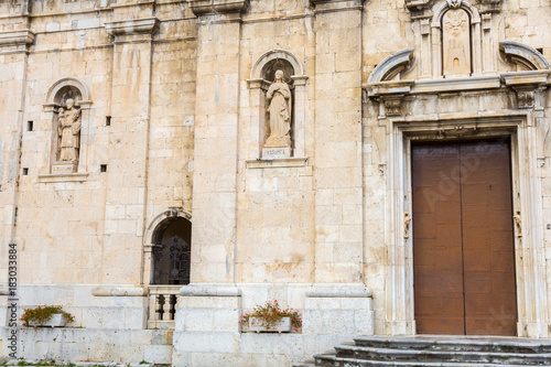 Wallpaper Mural Basilica of Santa Maria, Castel di Sangro, Abruzzo, Italy. October 13, 2017 Torontodigital.ca
