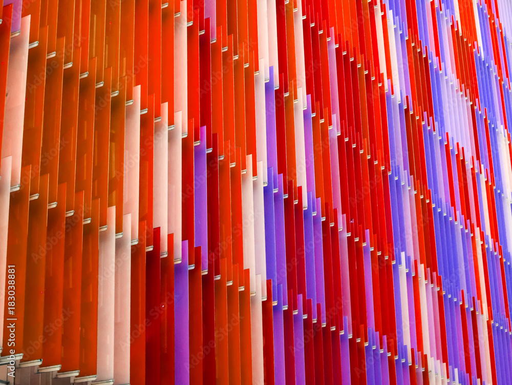 acrylic plastic sheet interior seven level line and color orange purple red acrylic plastic sheet interior seven level line and color orange purple red