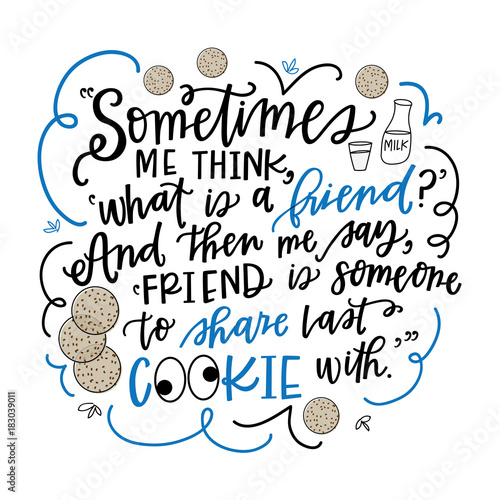 Cookie Monster quote