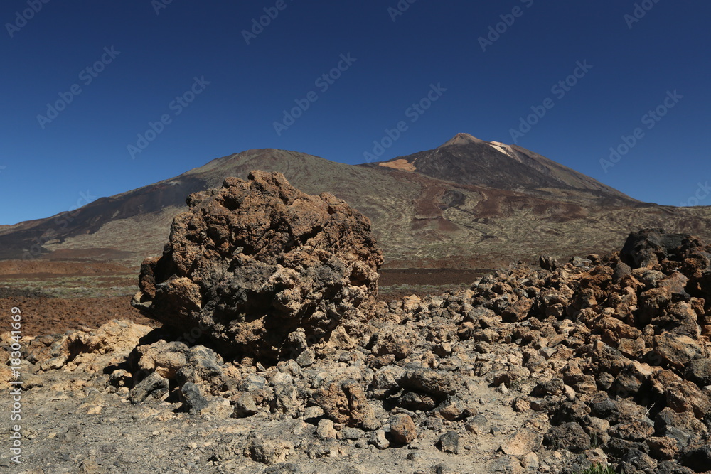 Big rock in Canary Islands