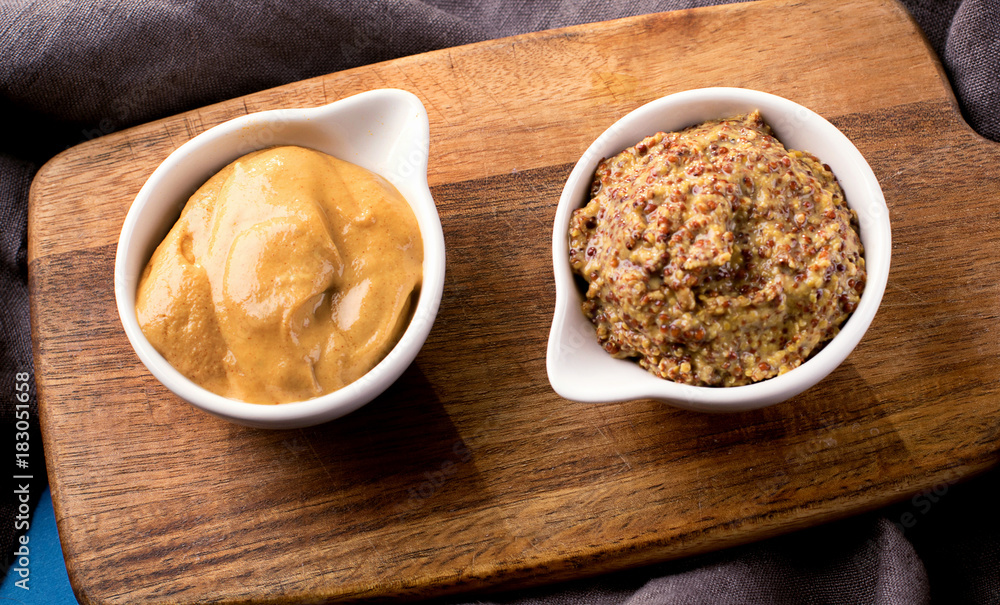 Different kinds of mustard Different kinds of mustard